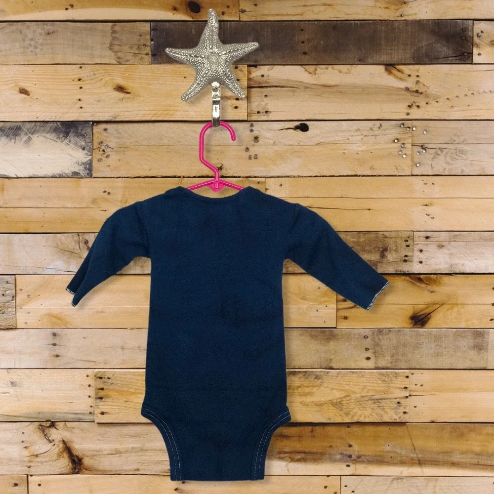 Tiny Bundles Baby Tie Dye Smiley Face Long Sleeve Bodysuit and Hat Set 15-18 lbs